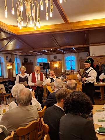 Musikalische Umrahmung von der Gruppe Deistler aus Nürnberg